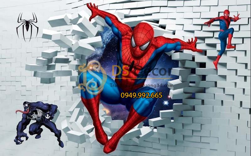 Tranh dán tường hoạt hình super man